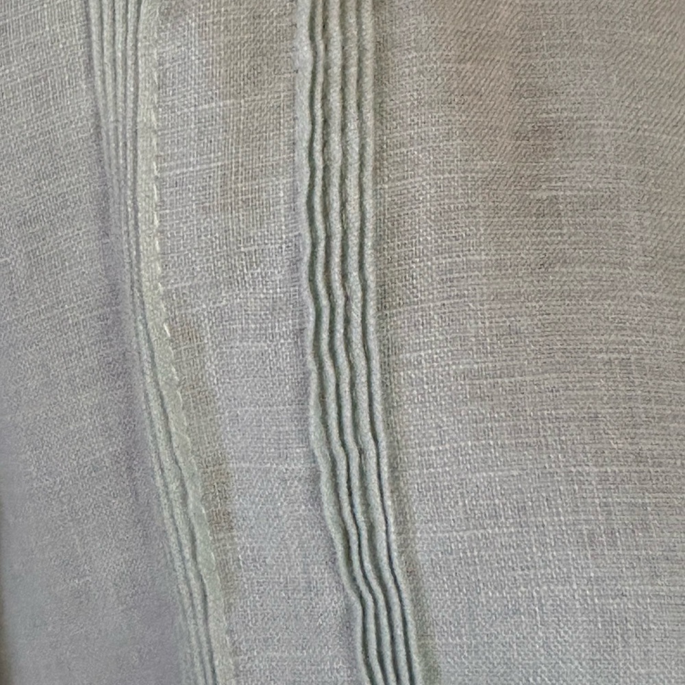 Fernando Pena Masters of Linen 100% Linen Men’s Casual Dress Shirt Sz L - Picture 3 of 8